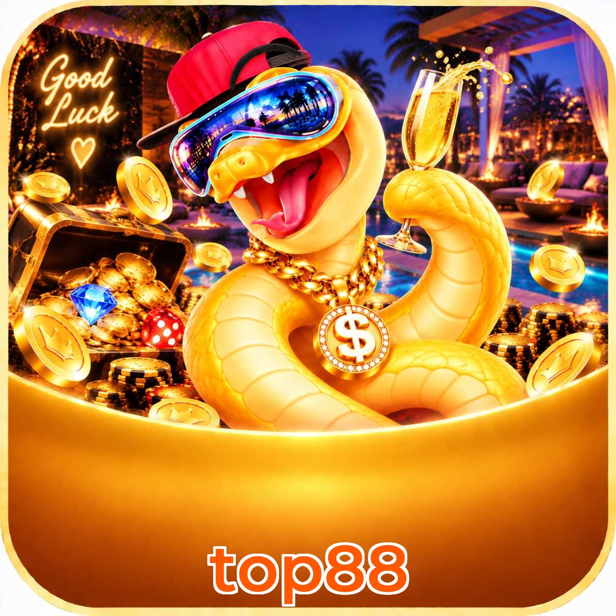 Comparativo do app top88 versus navegador mobile