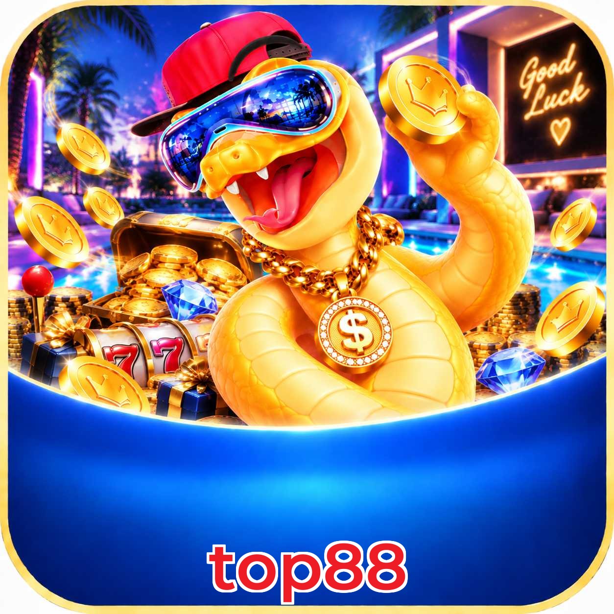 Página oficial da top88 no Facebook com promoções e suporte